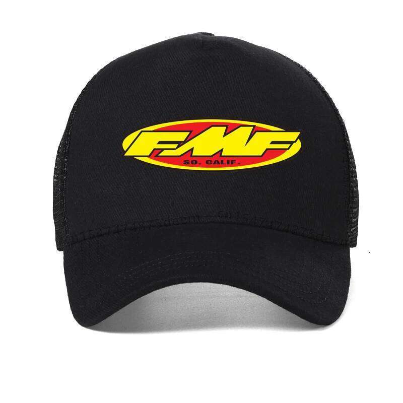 Cool Tops Exhaust Fmf Racing Ama Motocross Baseball Cap Mens Outdoor Snapback hats Adjustable Mesh hat Y260304