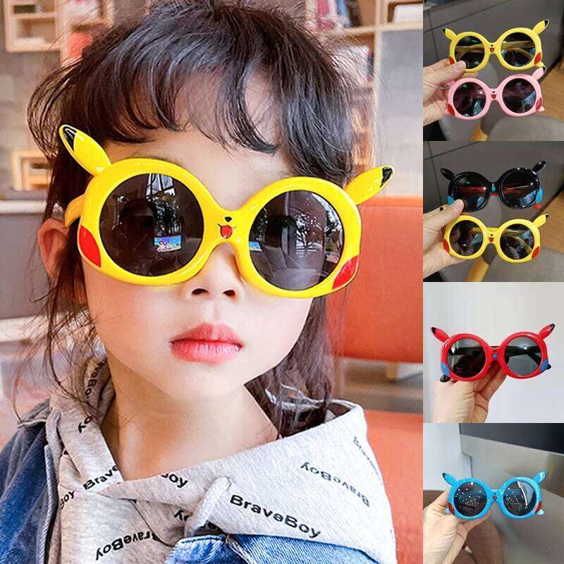 New Children Cute Cartoon Personality SunglassesStreet Shooting UV400 Boys Outdoor Sun Protection Glasses Kid Classic Eyewear Z260305