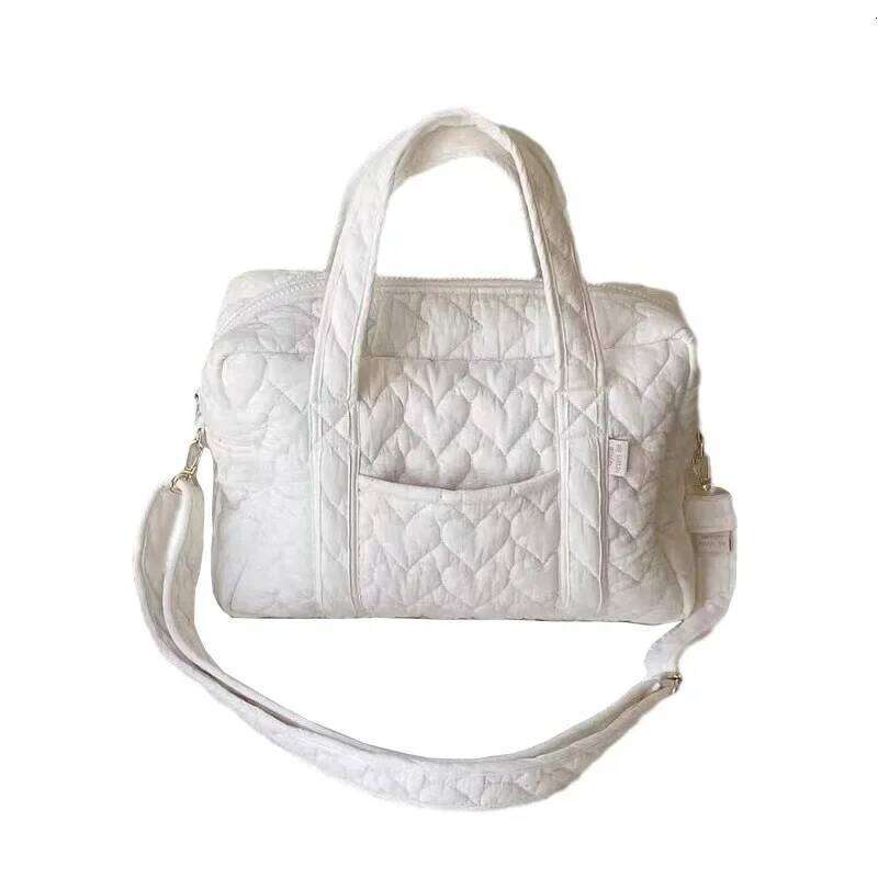 Cotton Quilted Baby Diaper Bag Lage Travel Maternity Pack Women Messenger Multi Functional Handbags Sac A Langer Bb Z260304