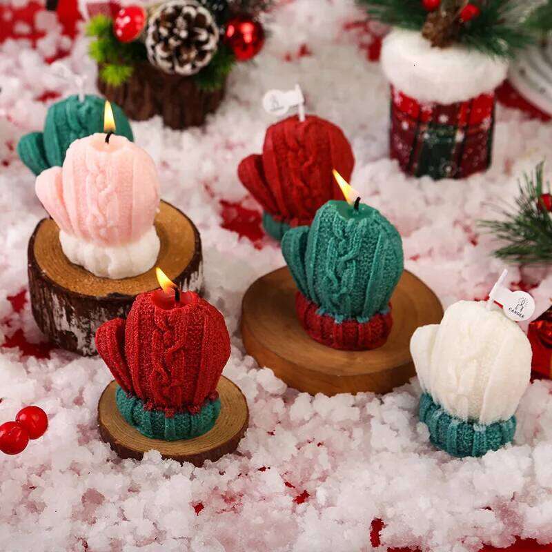 Gloves Scented Festival Gift Smokeless Candle Fragrance Creative Christmas Decorative Accessories W260304 W260305