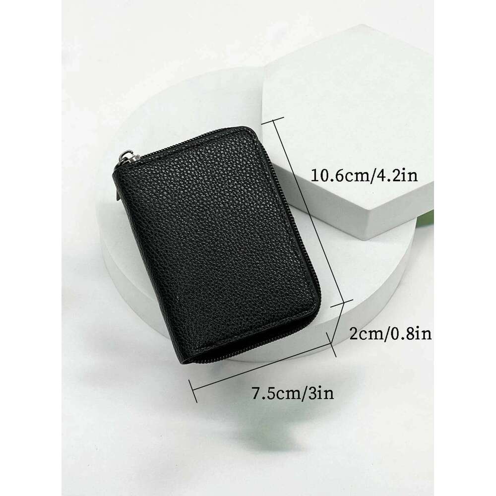 Men's Business Multi-Card Wallet Stylish, Simple Spacious Card Holder Credit, Debit & Cash - Perfect for Casual Use C260304