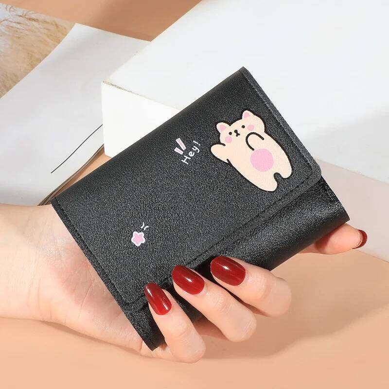 2024 Wallets Fashion PU Leather Top Quality Female Purse Short Card Holder Brand Wallet for Women C260304