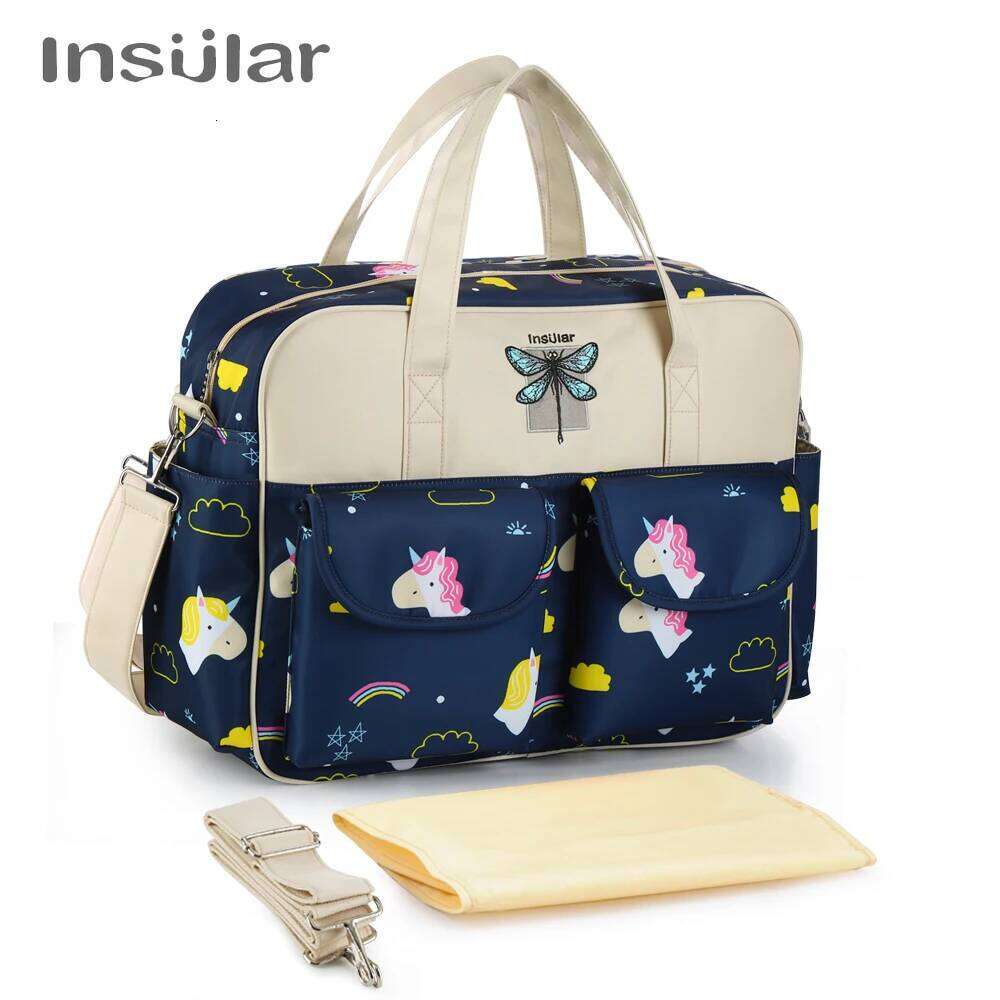 New Style Waterproof Diaper Large Capacity Messenger Travel Bag Multifunctional Maternity Mother Baby Stroller Bags Z260304