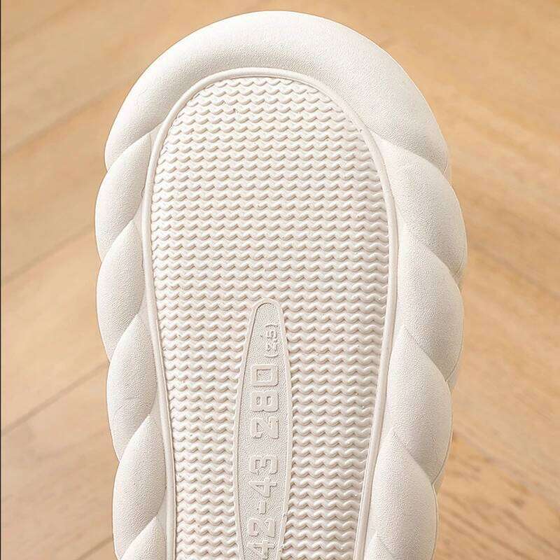 Kidmi Winter Furry For Men EVA Foam Casual Sole House Platform Slides Plush Lining Cozy Warm Men's Slippers