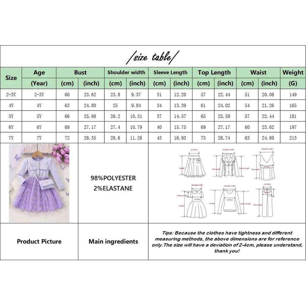 New Autumn Winter Dress for Kids Girl Clothes Children Party Dresses Purple Plaid Long Sleeve Button Outfit 8-12 Years Old Z260304