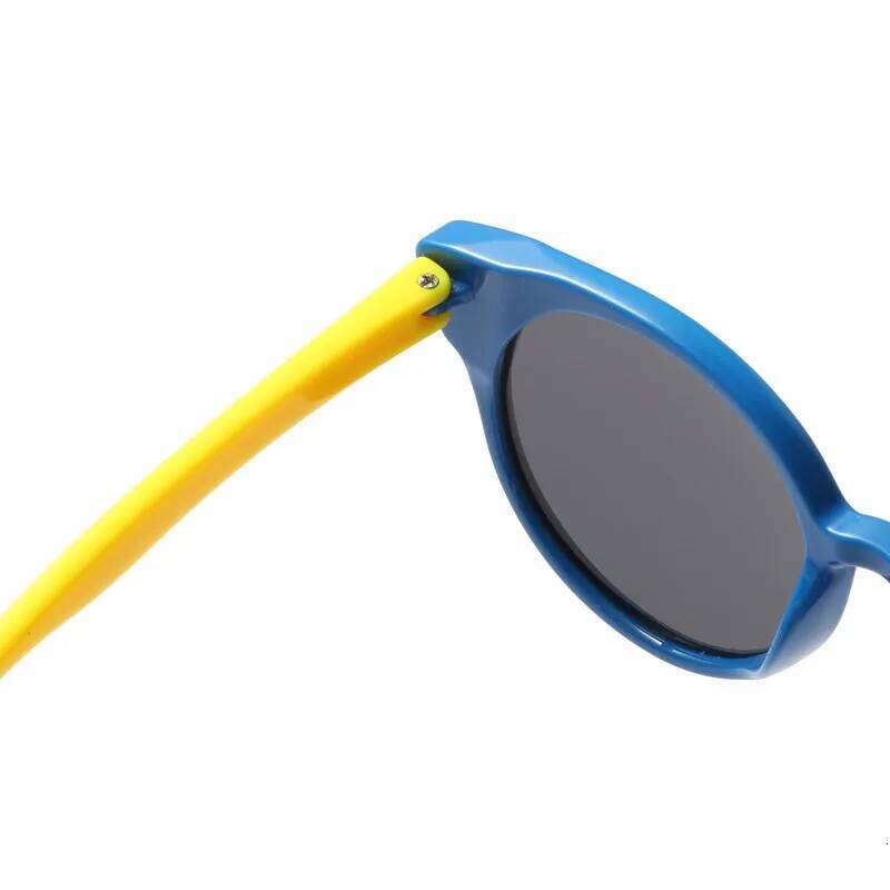 Children Polarization Sunglasses Kids Round Eye Subber Sunglass TR90 Sun For Girls Baby Cute Cat Ears Glasses UV400 Z260305