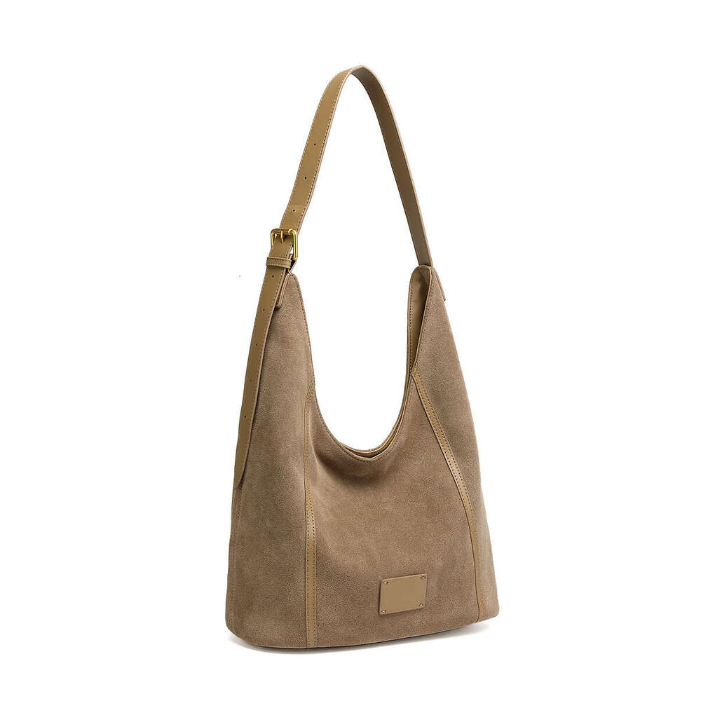 Luxury Shoulder Bags Totes Hobo For Women New Trend Genuine Leather S Single Underarm Large Capacity Niche Matte Cowhide Crossbody Bag SENYY