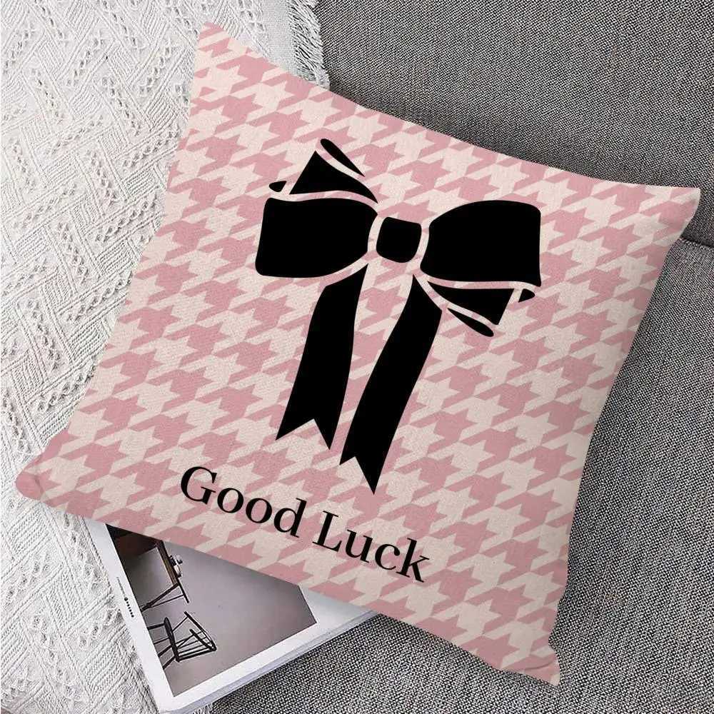 Camellia Luxury Cushion Cover | Natural Linen Fabric | Double-Sided Print | Sofa Home Decor Pillow CaseT260305