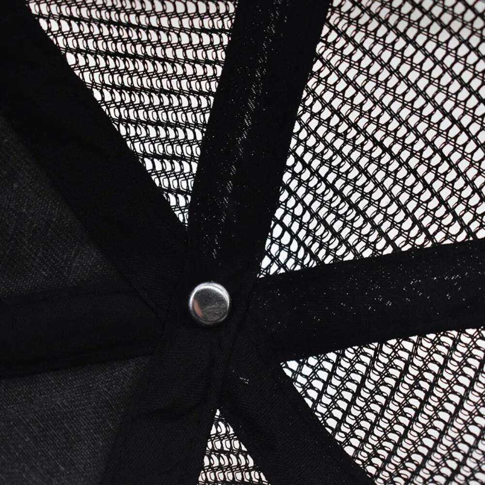 Vintage Washed Cotton Baseball Women Men UV Protection Breathable Mesh Cap Visor Adjustable Hip Hop Caps Y260304