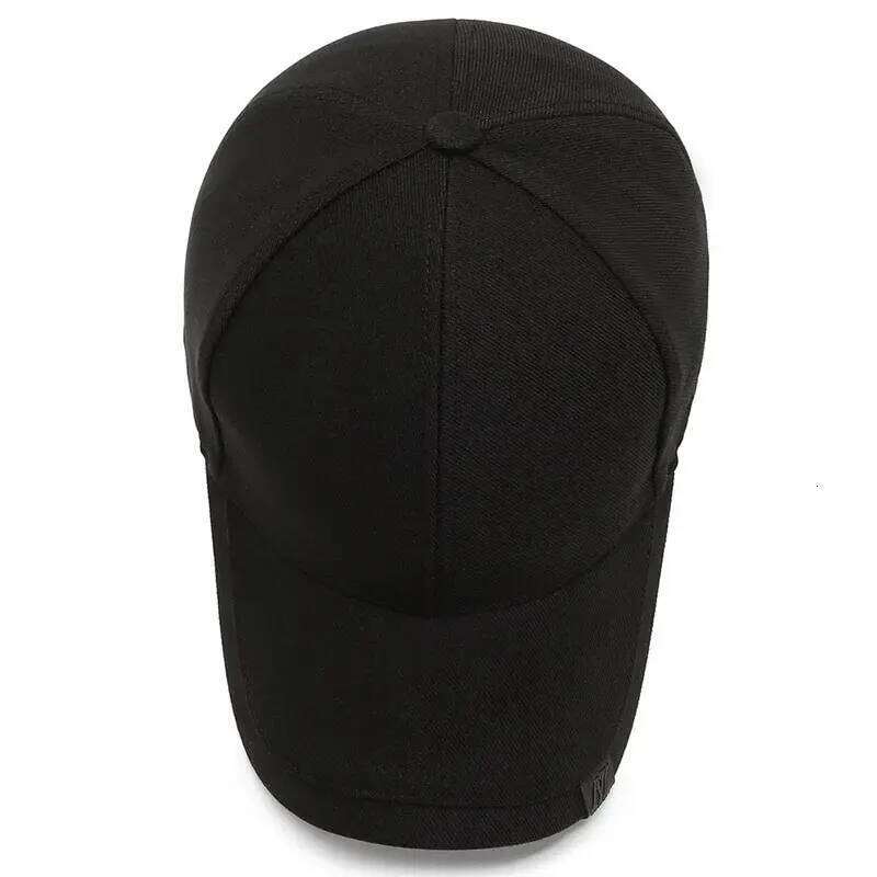 Sunshade Korean Men's Sun Hat Black Ins Tide Simple Casual And Versatile Baseball Cap Y260304