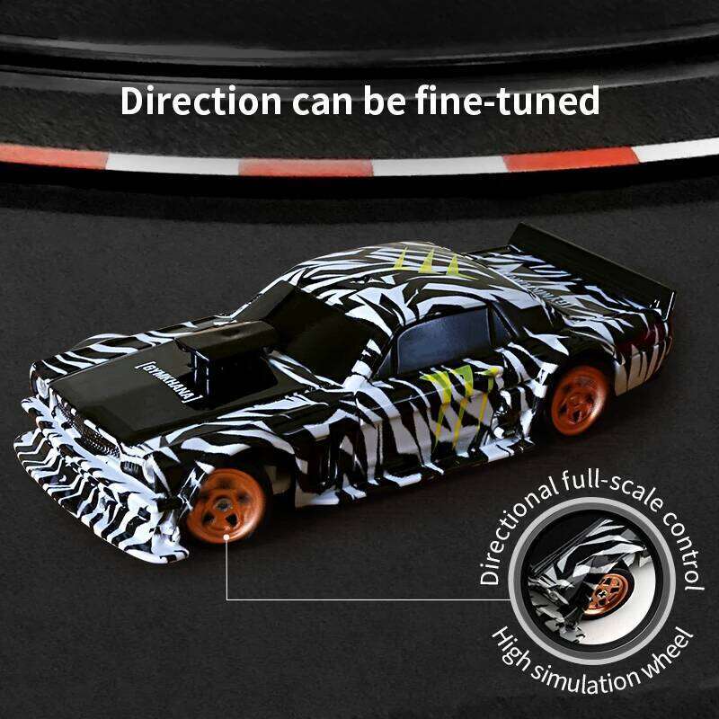 Upgraded Gyro 1/43 RC Drifting Car Racing RTR 4WD High Speed Radio Control Model 2.4G Drift Race Vehicle Mini Gifts Z260304