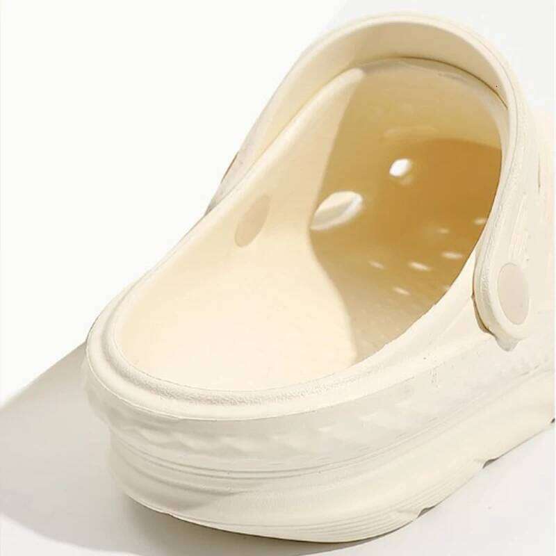 Kidmi Classic Summer Thick Sole Slippers EVA Sandals Outdoor Wear-resistant Leisure Women Waterproof Beach Shoes