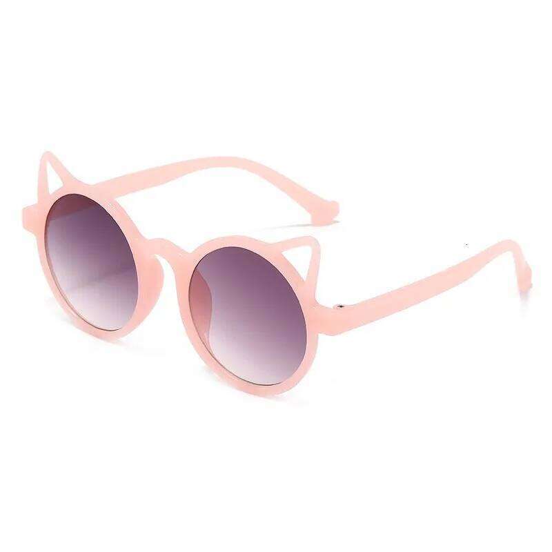 Anti Retro Glasses - Cute Cartoon Cat Ear Frame Decorative Lenses for Boys and Girls Z260305