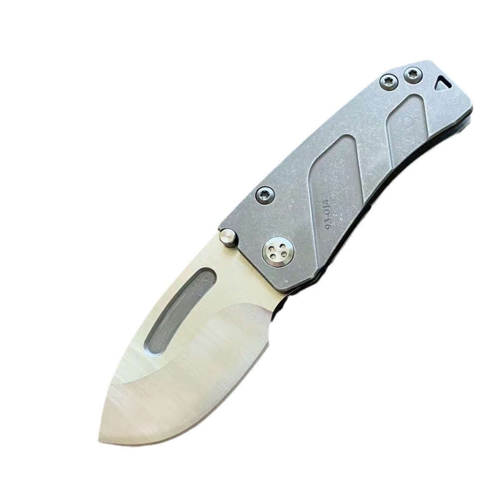Outdoor Camping Mini Pocket Small Heavy-Duty All-Steel Handle Folding Knife Sharp Portable Multi-Purpose Fruit Knife Outdoor Equipment - view 6