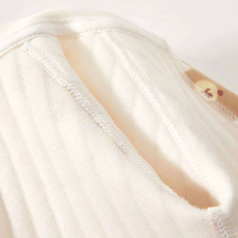 Thick Cotton Newborn Jumpsuit Cute Bear Romper Infant Crawling Clothes Winter Long Sleeved Bodysuit Boy Girl Kids Onesie Pajamas Z260304