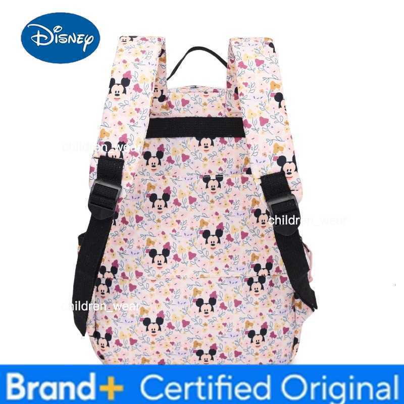 Disney 2026 New Cartoon Fashion Mickey Large-Capacity Backpack Casual Travel Bag Student School Bag H260305