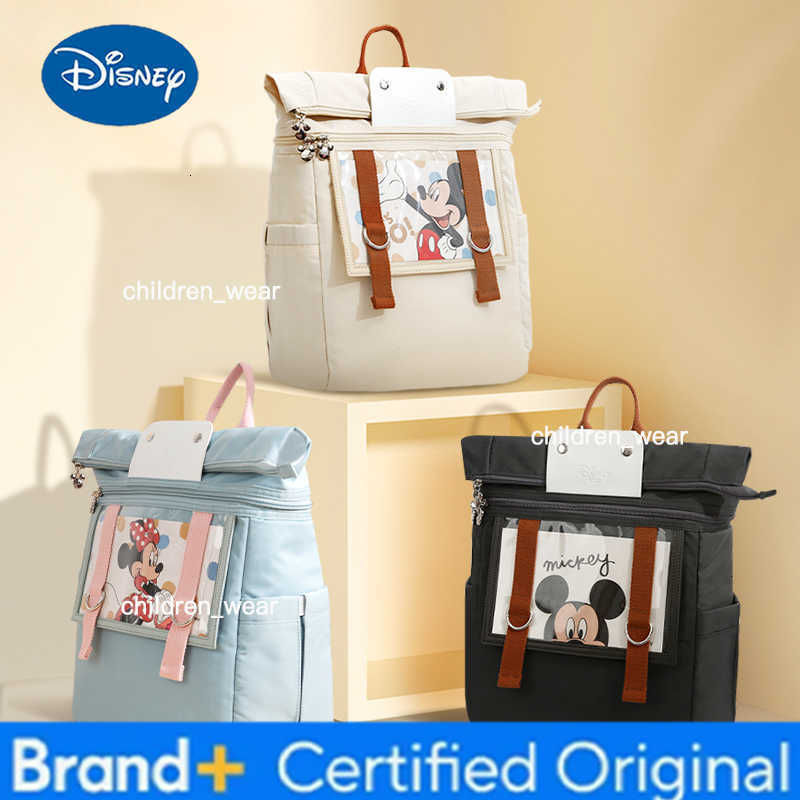 Disney Baby Diaper Backpack Bag Mother Maternity Travel Stroller Nappy Backpack Large Capacity Mummy Nursing Bag For Baby Care H260305