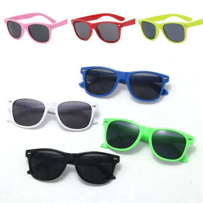 2024 New Fashion Brand Kids Child Black Sun Glasses Anti-uv Baby Sun-shading Eyeglasses Girl Boy Sunglasses Z260305