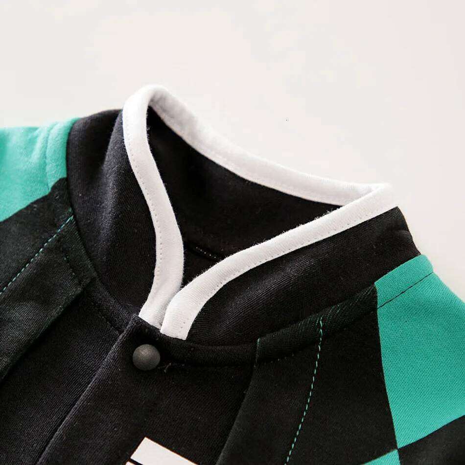 0-18 Months Anime Baby Rompers Newborn Cosplay Costume Infant Akatsuki Nezuko Tanjirou Cotton Clothes Boys Girls Kids Outfit Z260304