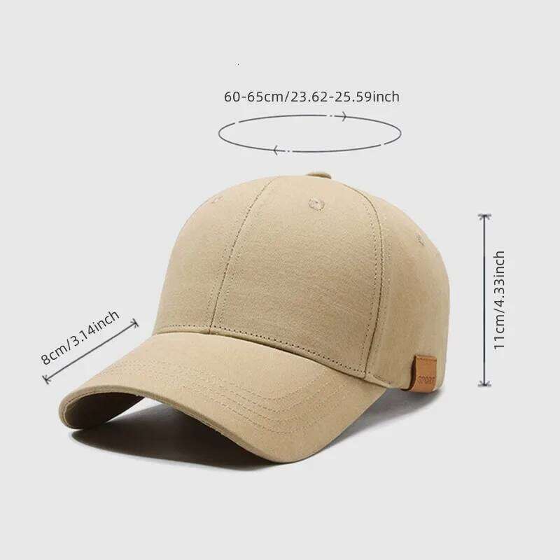 Dry Quickly Sun Cap Woman Outdoors Casual Sport Hat Men Big Size Baseball Caps 60-65cm Y260304