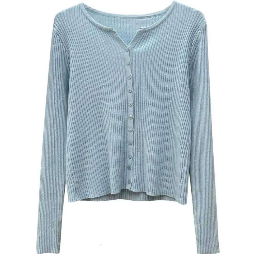 zjaiss 2026 New V-Neck Temperament Small Fragrant Wind Women Loose All Sweater Coat Special Offer Cardigan XJ260305