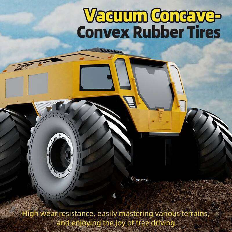 New JJRC Q210 RC Sherpa four-wheel drive large foot climbing all-terrain amphibious vehicle toys for children. Z260304