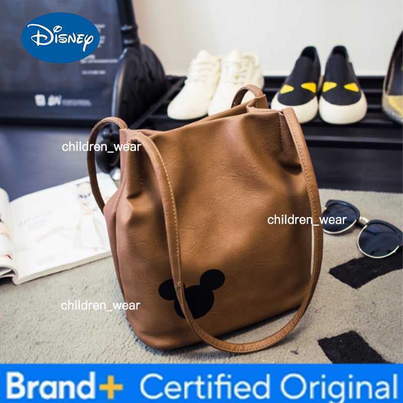 Disney Famous Brand Handbag Women PU Leather Organizer Small Cute Bucket Bag Messenger Feminina Designer Luxury Bags Bolsas De Mujer H260305
