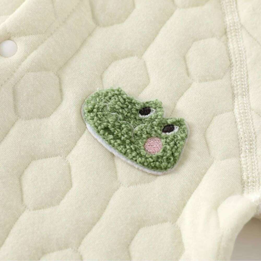 6-18 Month Baby Girl Soft Cute Bodysuit Newborns Boy Spring Autumn Warm Cotton Jumpsuit Infant Skin-firendly Comfortable Romper Z260304