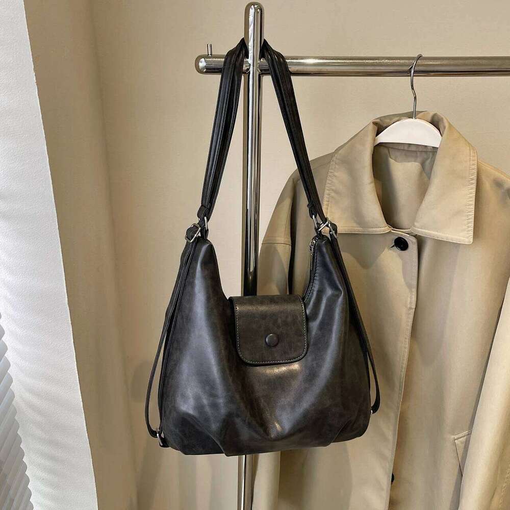 TAURUSCIAGA New Fashion Luxury Women's Crescent Bag High Quality PU Leather Crossbody Waterproof Shouolder Multi Functional Tote Bag Noble Temper