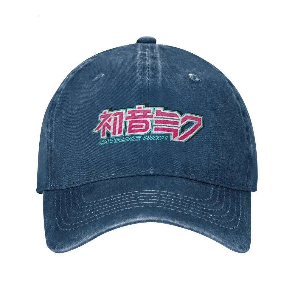 2025 Hatsune miku logo Headwear Baseball Cap Men Women Daily Caps Adjustable Trucker Hat Leisure Outdoor Sun Protection Y260304
