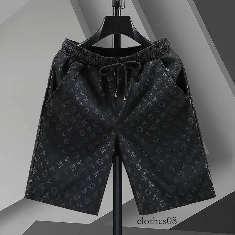 Shorts Summer Thin Fifth Trendy Casual Men's Home Large Trunks Outer Wear Quick-Drying Beach Pants