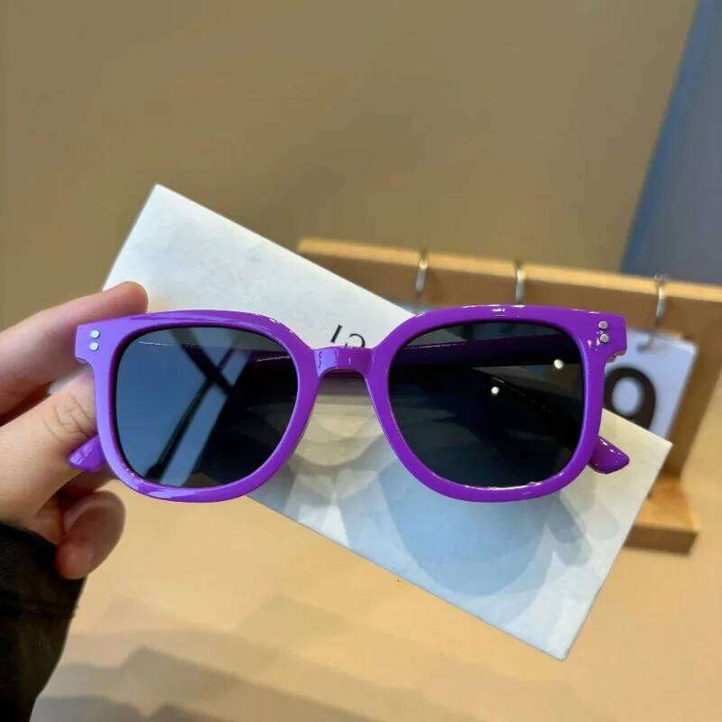 New Cool Small Frame Square Children's Sunglasses Cute Baby Outdoor Sunshade Glasses Kids Summer UV Protection Shades Eyewear Z260305