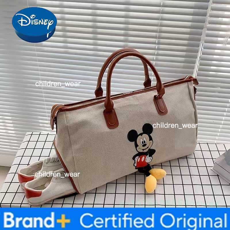 Disney Mickey New Diaper Bag Handbag Luxury Brand Diaper Bag Baby Bag Large Capacity Cartoon Portable Baby Diaper Handbag H260305