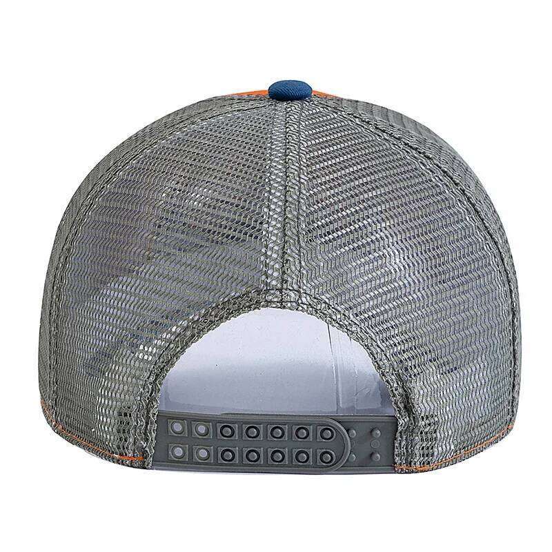 New Style Summer Cap Breathable Mesh Trucker Men Women Fisherman Embroidered Design Snapback Hat Outdoor Fishing Y260304