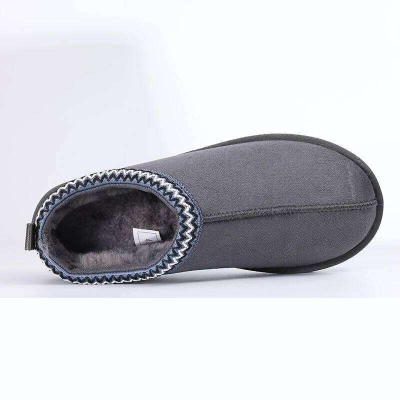 Kidmi Women Snow Boots Anti-suede Short Winter Cotton Warm Casual Nonslip House New Comfort Plush Shoes