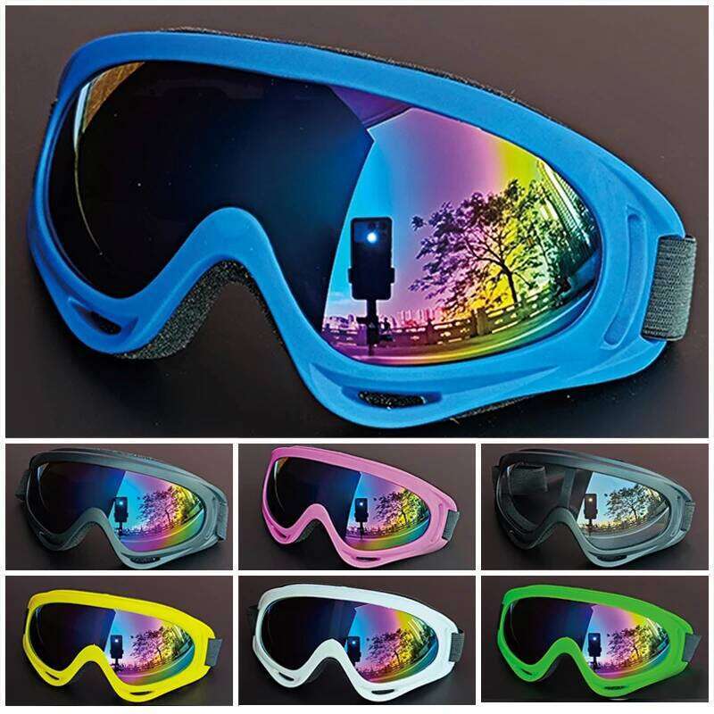 2025Hot sellingsunglasses woman men Cycling safety sport lenses Motocross sunglasses cycling glasses ski goggles S260304