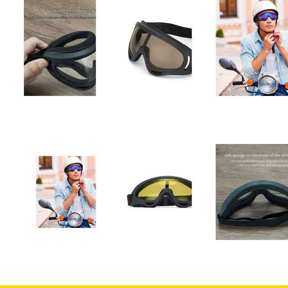 SZCH Multiple Protective Eyewear Sport Goggles Glasses Elastic Headband Design S260304
