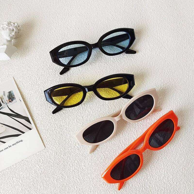 2025 Stylish Box Sunglasses, Girls, Babies, Sunshades Children's Boys Trend, children Summer UV400 Resistant Z260305