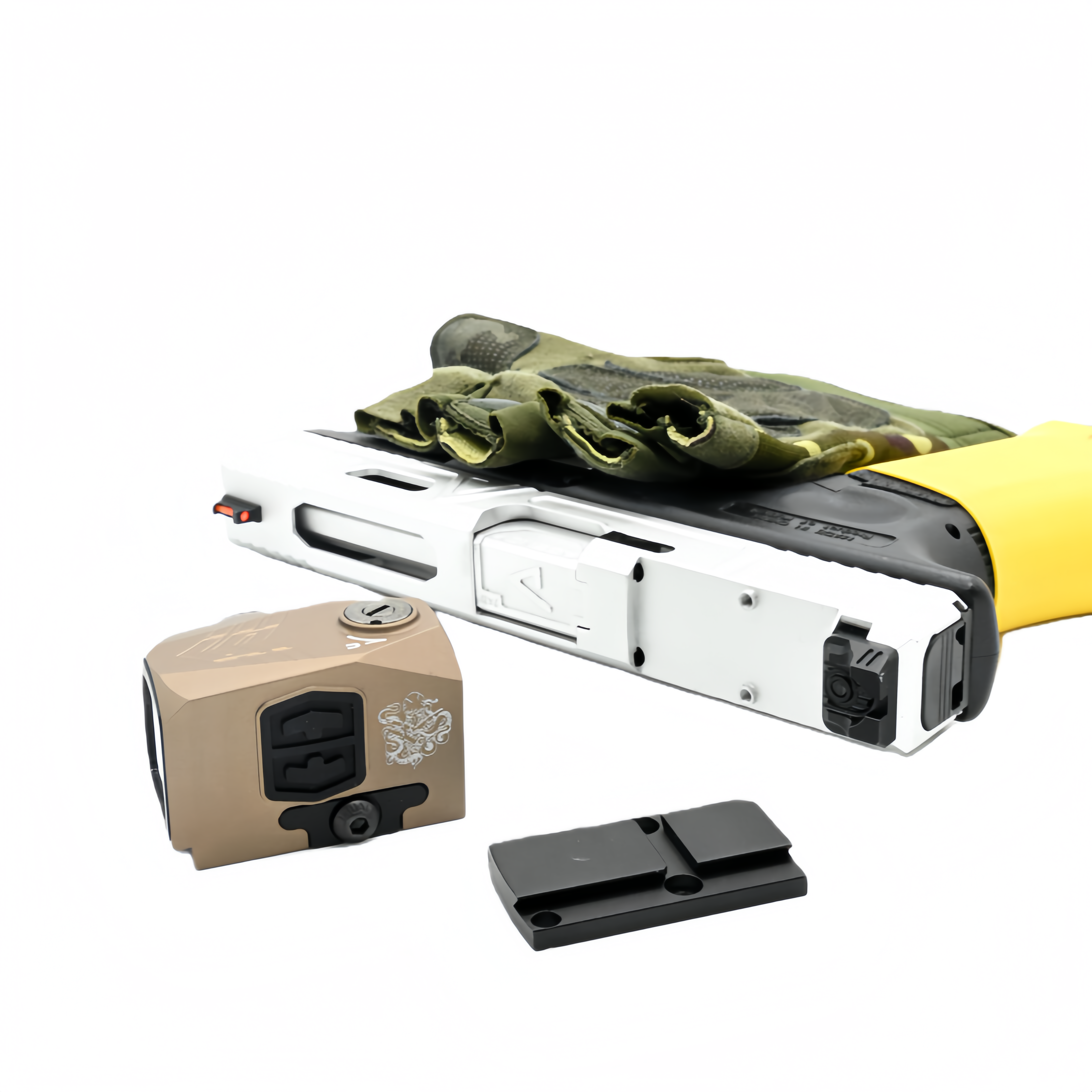 KRAKEN 3MOA RED DOT SIGHT Closed Emitter RMR and MOS Basic Mount Shack Awake