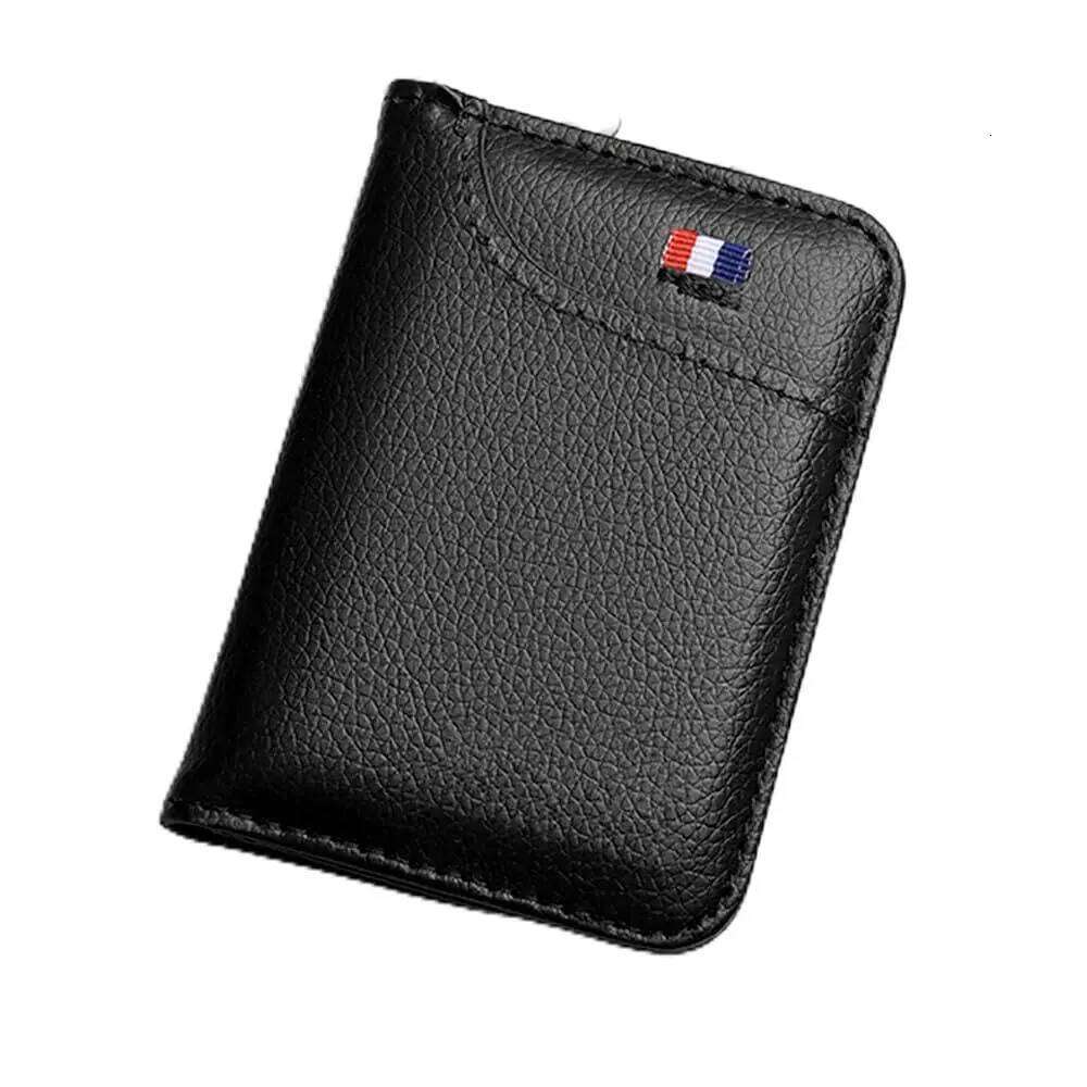 Portable Super Slim Soft PU Leather Mini Credit Purse Card Holders Men Wallet Thin Small Short Wallets New C260304