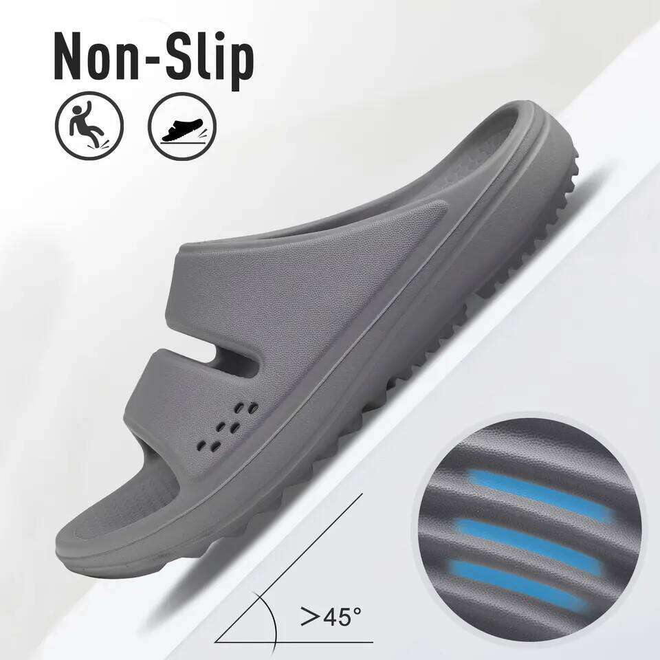 Kidmi Flat Sandals Women Outdoor Non-slip House Unisex Beach Slides Orthopedic Breath Soft Slippers