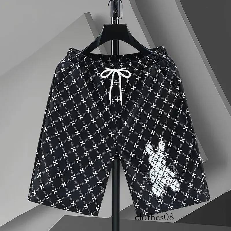 2024 summer shorts men's thin ins beach casual sports five-point pants