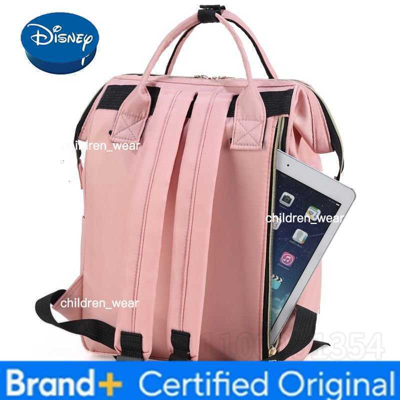 Disney Mickey New Diaper Bag Backpack Luxury Brand Diaper Bag Backpack High Capacity High Quality Cartoon Fashion Baby Bag H260305