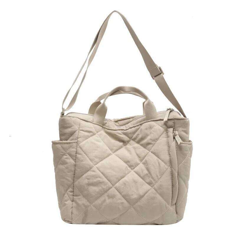 Large Capacity Mommy Bag for Women Totes Baby Diaper Nappy Shoulder Cotton Ladies Maternity Shopping Bags Z260304