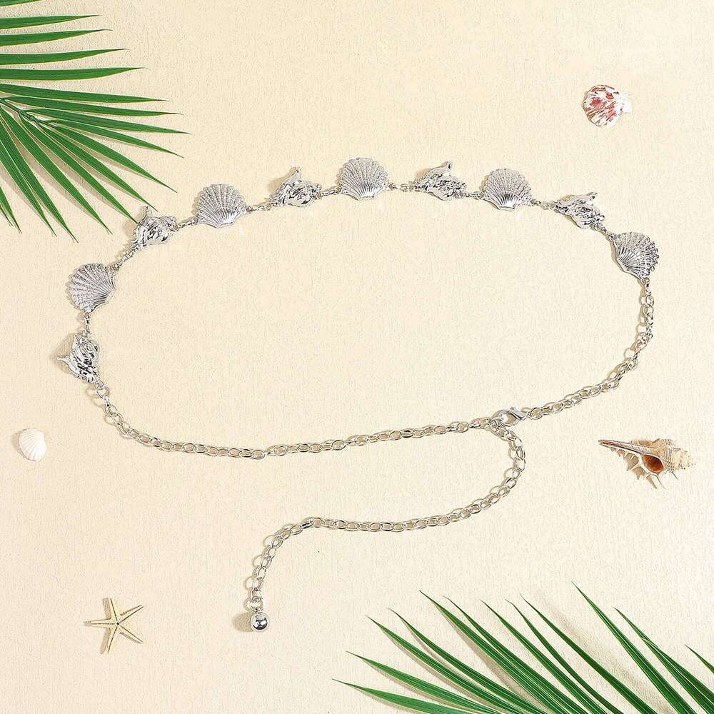 New Bohemian national retro metal fashion with skirt pants high-grade waist chain millennial style S260304