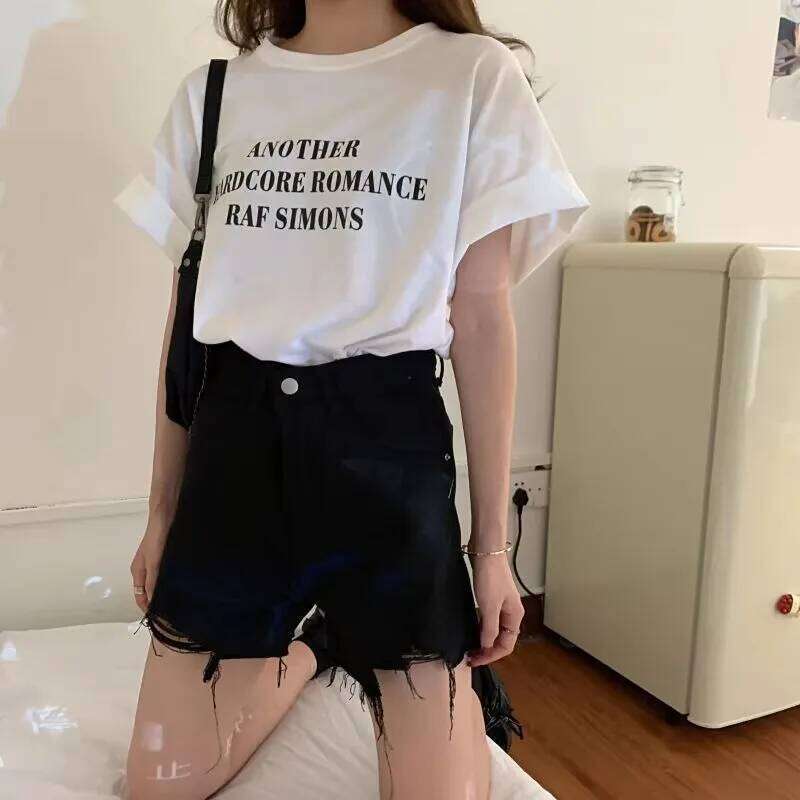 Shorts Women Street Wear Simple All-match Leisure Summer Cool Girls Clothing New Arrival Ropa Para Mujer Zippers High Waist Fit XJ260305
