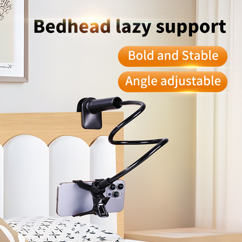 Flexible Gooseneck Phone and Tablet Holder Lazy Stand for Bed Desk and Bedside
