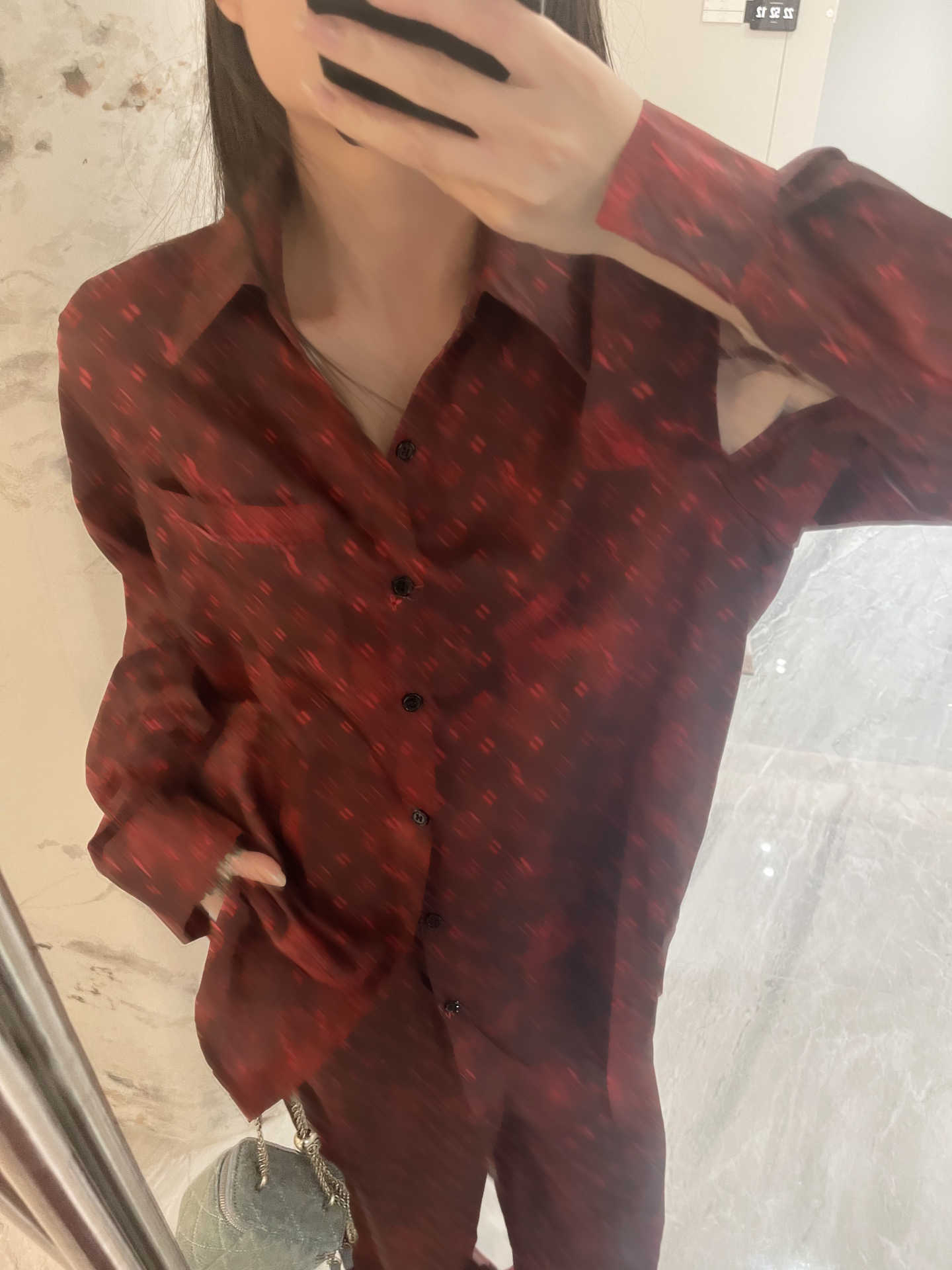 Womens Sleep Lounge Pajamas Sets Tops Sleepshirts And Sleep Pants Lapel long sleeves Loose shirt Soft smooth pants home wear clothing Designer women clothes