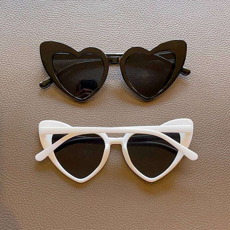 2024 New Children Fashion Colors Special Heart UV400 Boys Girls Outdoor Cute Protection Sunglasses Kids Sun Glasses Z260305