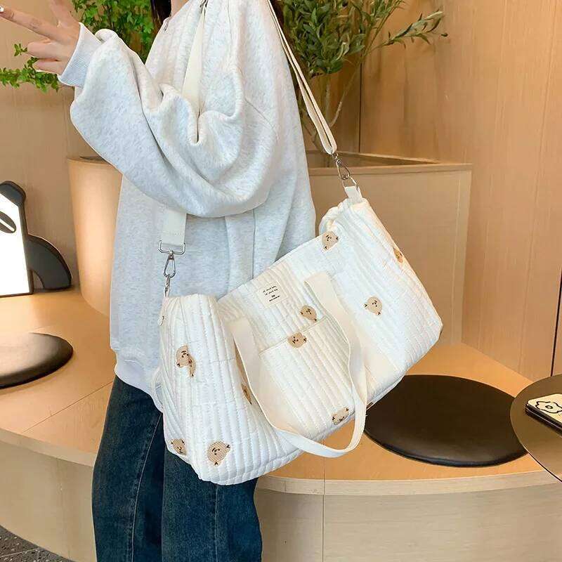 Mommy Maternity Diaper Storage Large Capacity Baby Items Organizer Women Travel Bag Multi-functional Handbag Z260304